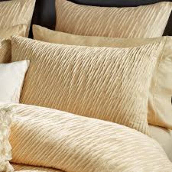 Donna Karan Home Gold Dust King Shams Set of 2